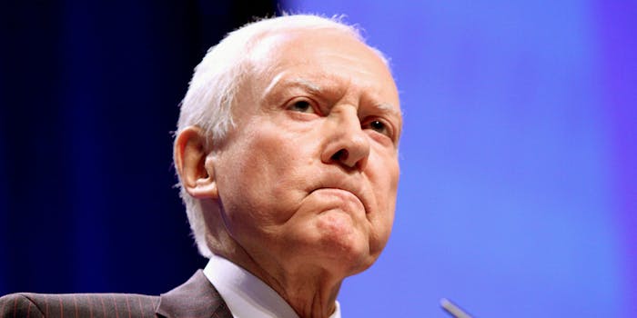 Orrin Hatch announced on Tuesday that he would not seek reelection in 2018.