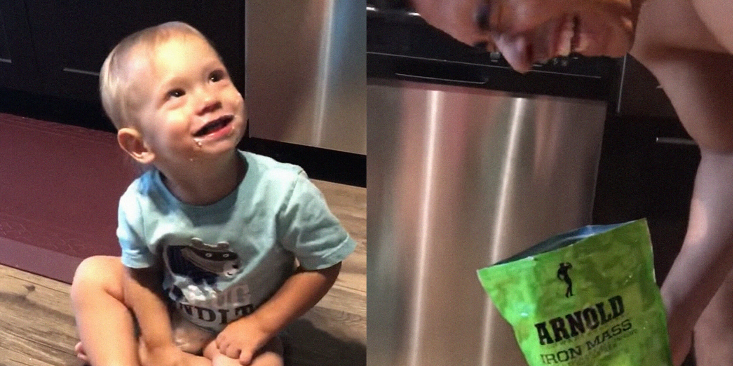 Swole Baby Loves to Eat Protein Powder