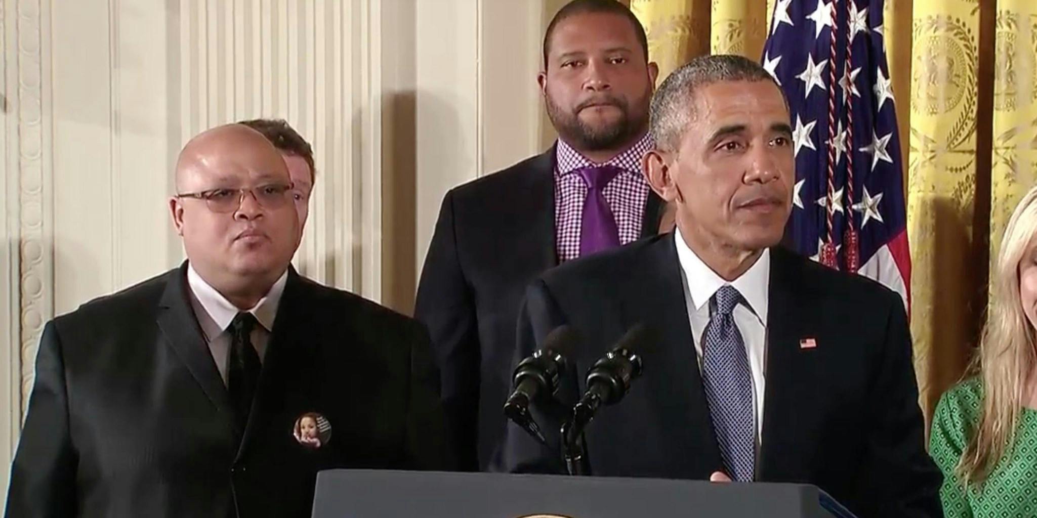 President Obama With Tears In His Eyes Announces Executive Action On