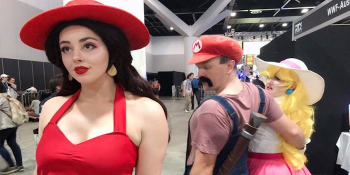 Mario Distracted Boyfriend