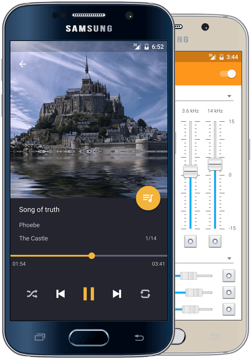 music player for android : pulsar