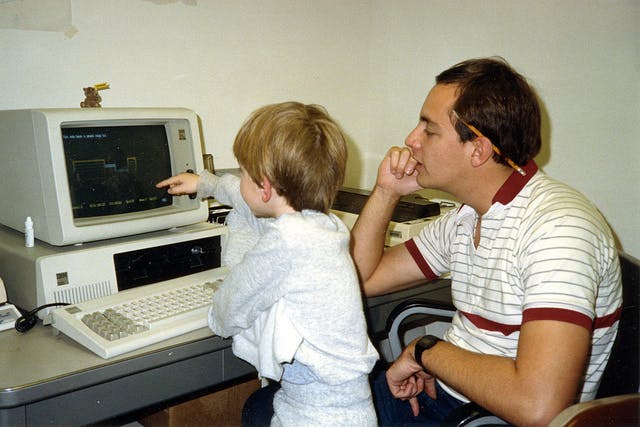 This is what computers looked like when the Electronic Communications Privacy Act (ECPA) was signed into law.