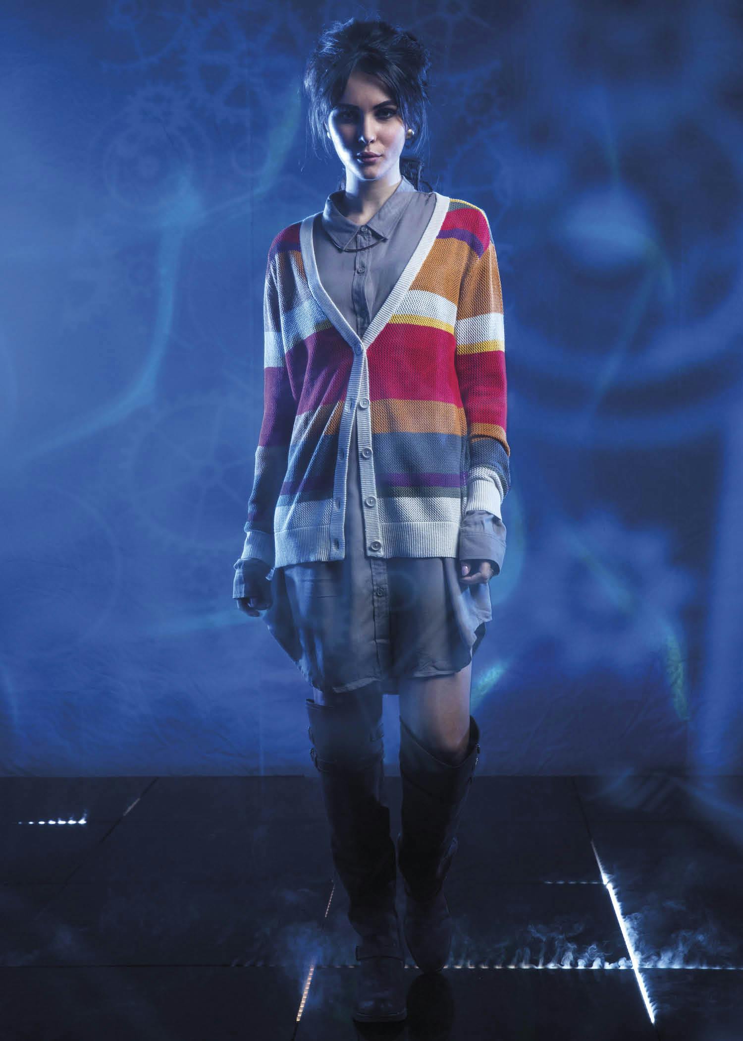 Fourth Doctor Striped Cardigan: $48.50 at select Hot Topic stores and HotTopic.com