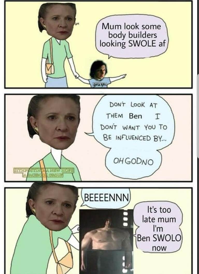 Reddit Is Swooning Over A Shirtless Kylo Ren Reddit Is Swooning Over A Shirtless Kylo Ren