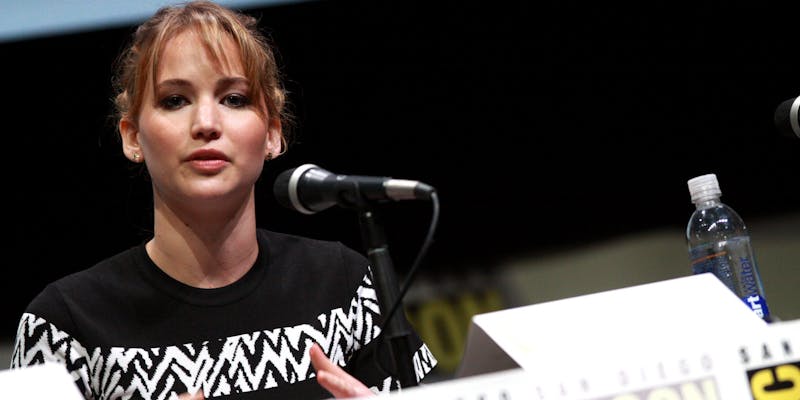 Jennifer Lawrence S Wikipedia Page Edited To Include Stolen Nudes