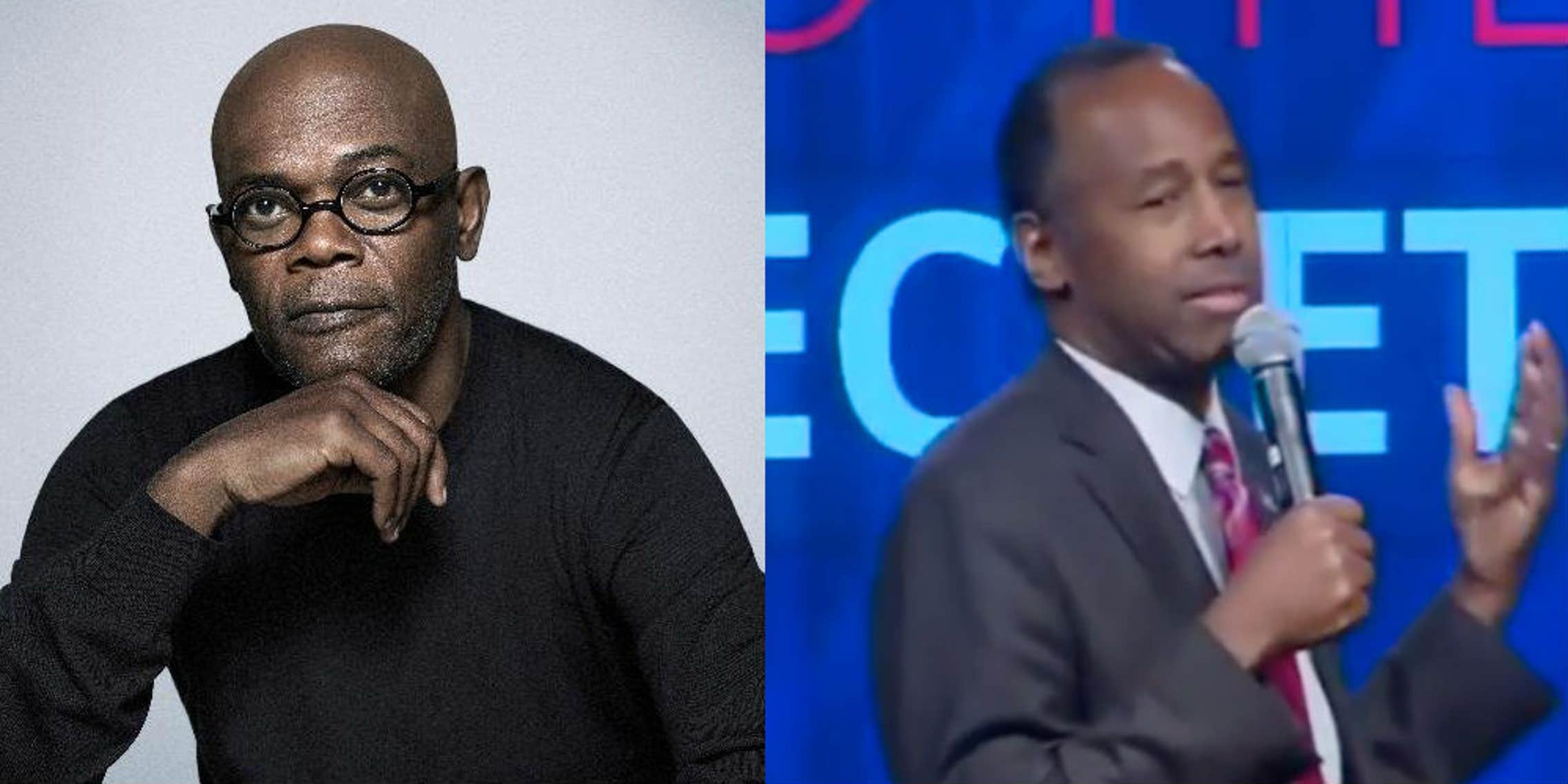 Samuel L. Jackson Claps Back at Ben Carson for Comparing Slaves to Immigrants