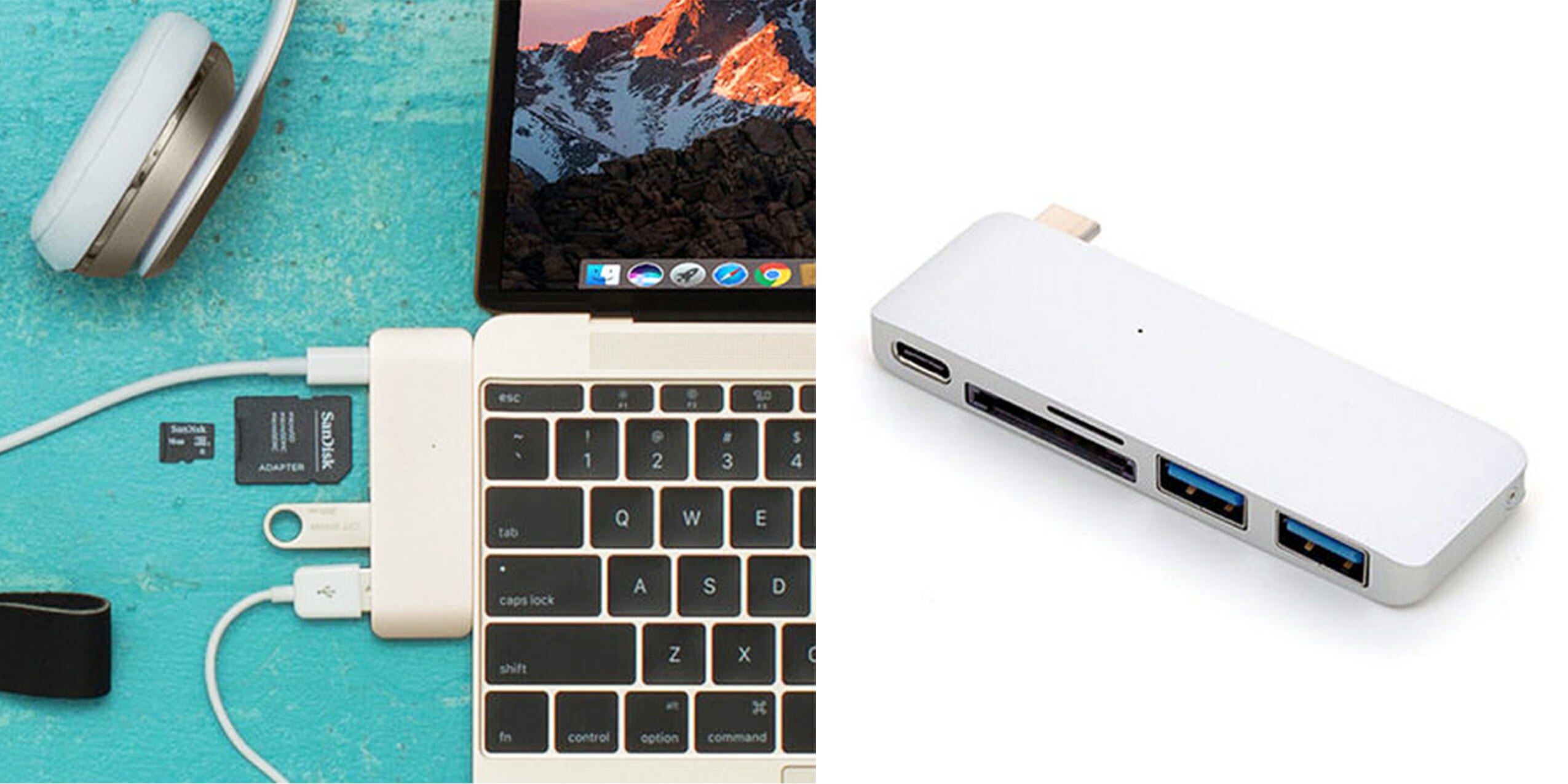 Bring back those missing ports with this Macbook USB hub