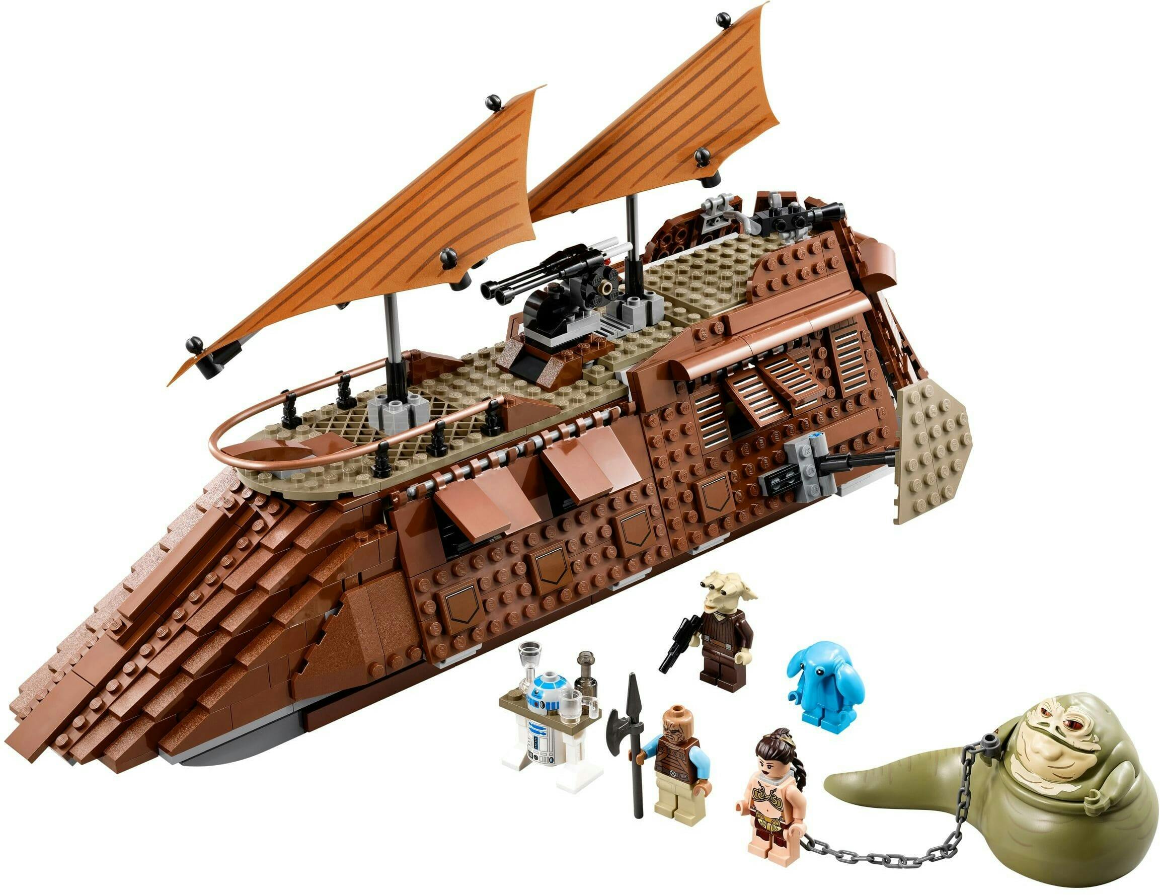 best star wars lego : Jabba’s Sail Barge