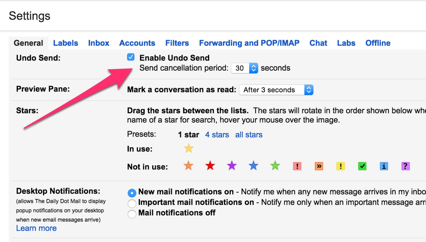 How to Undo Actions in Gmail