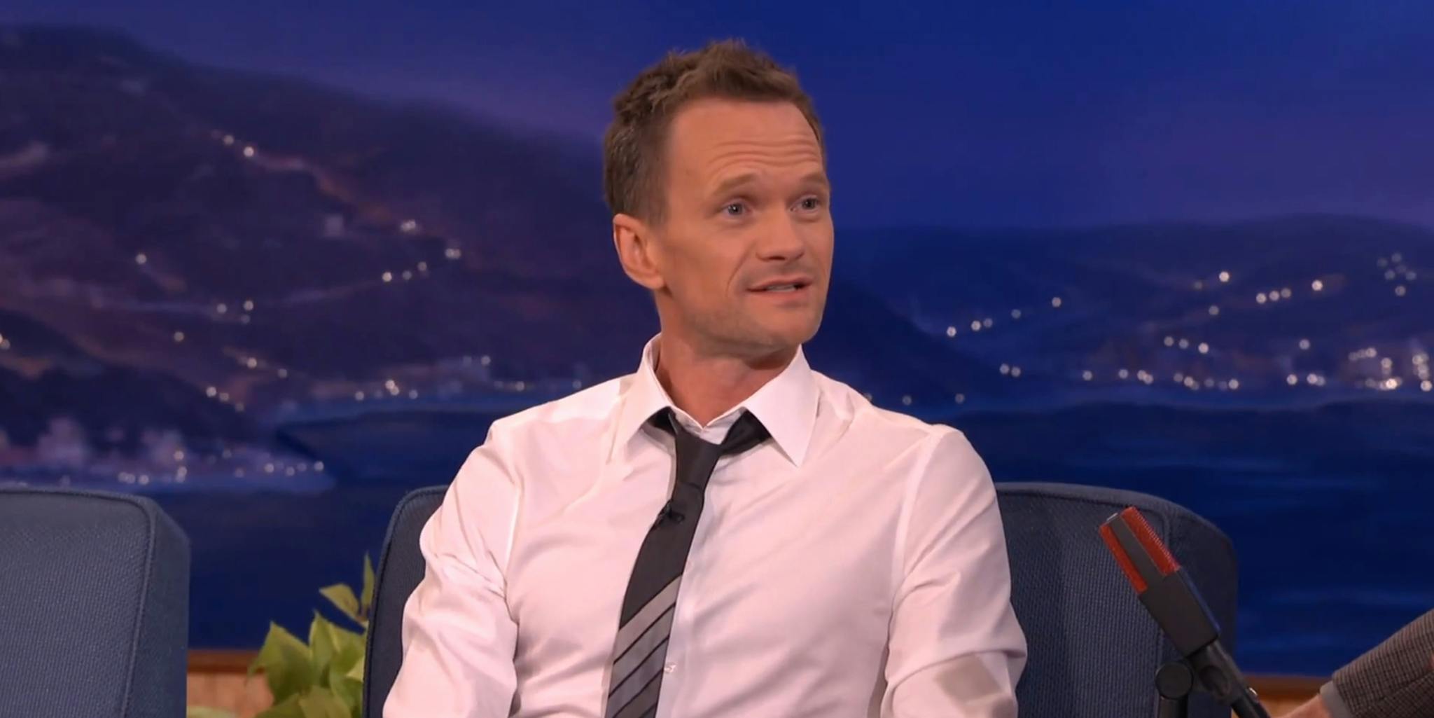 Neil Patrick Harris dishes on nude scenes with Conan