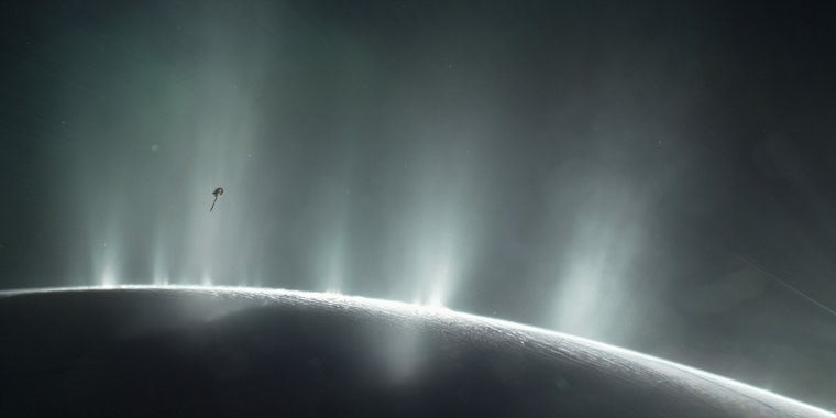 Cassini Enceladus