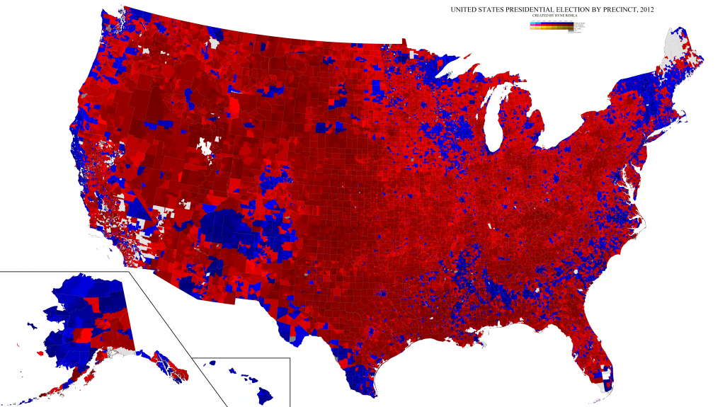 2016 Election Decision Desk HQ Makes Most Detailed Voter Map Ever