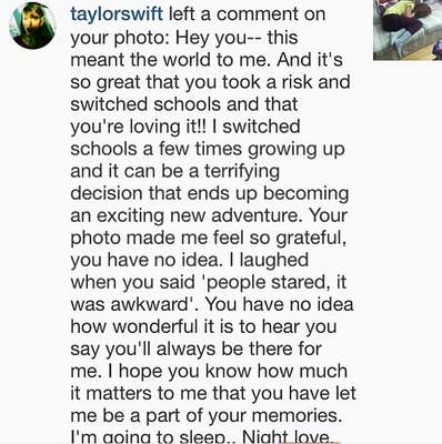 Taylor Swift fans are getting Instagram comments from their idol | The
