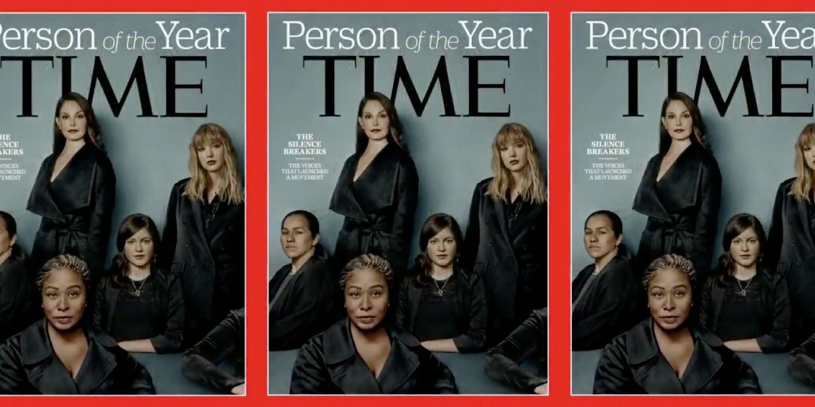 'Time' person of the year are the silence breakers who said 'me, too'