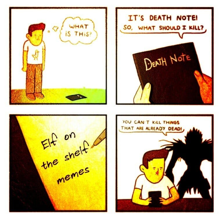 Death Note in a nutshell : r/Animemes