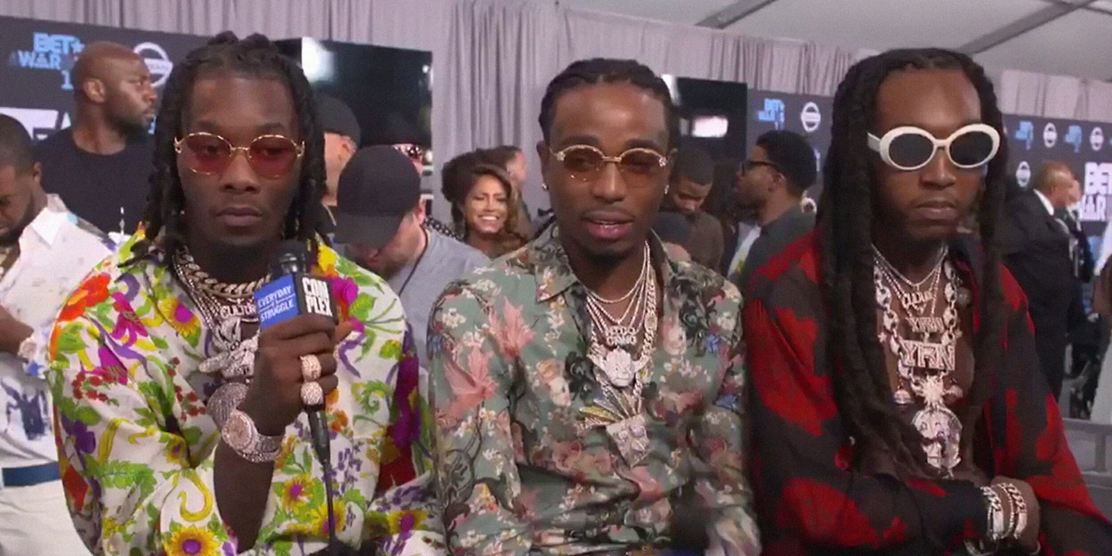 Everyday Struggle interview with Migos