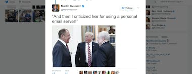 Sen. Martin Heinrich's Twitter post.
