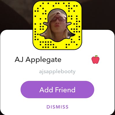 snapchat porn : AJ Applegate