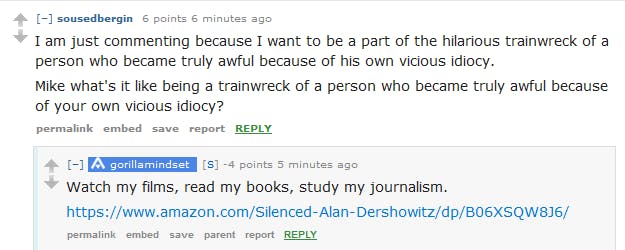 Right-wing provocateur Mike Cernovich hosted a Reddit Ask Me Anything (AMA) on Friday. It went about as well as you'd expect.