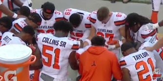 Cleveland Browns protest police patrol union