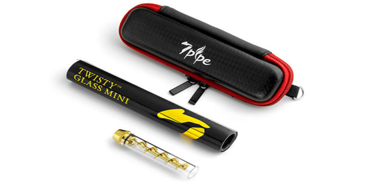 Light up with the new and improved Mini Twisty Glass Blunt