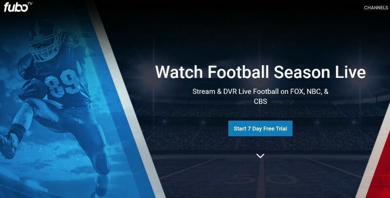 stream nfl games live free online : FuboTV 