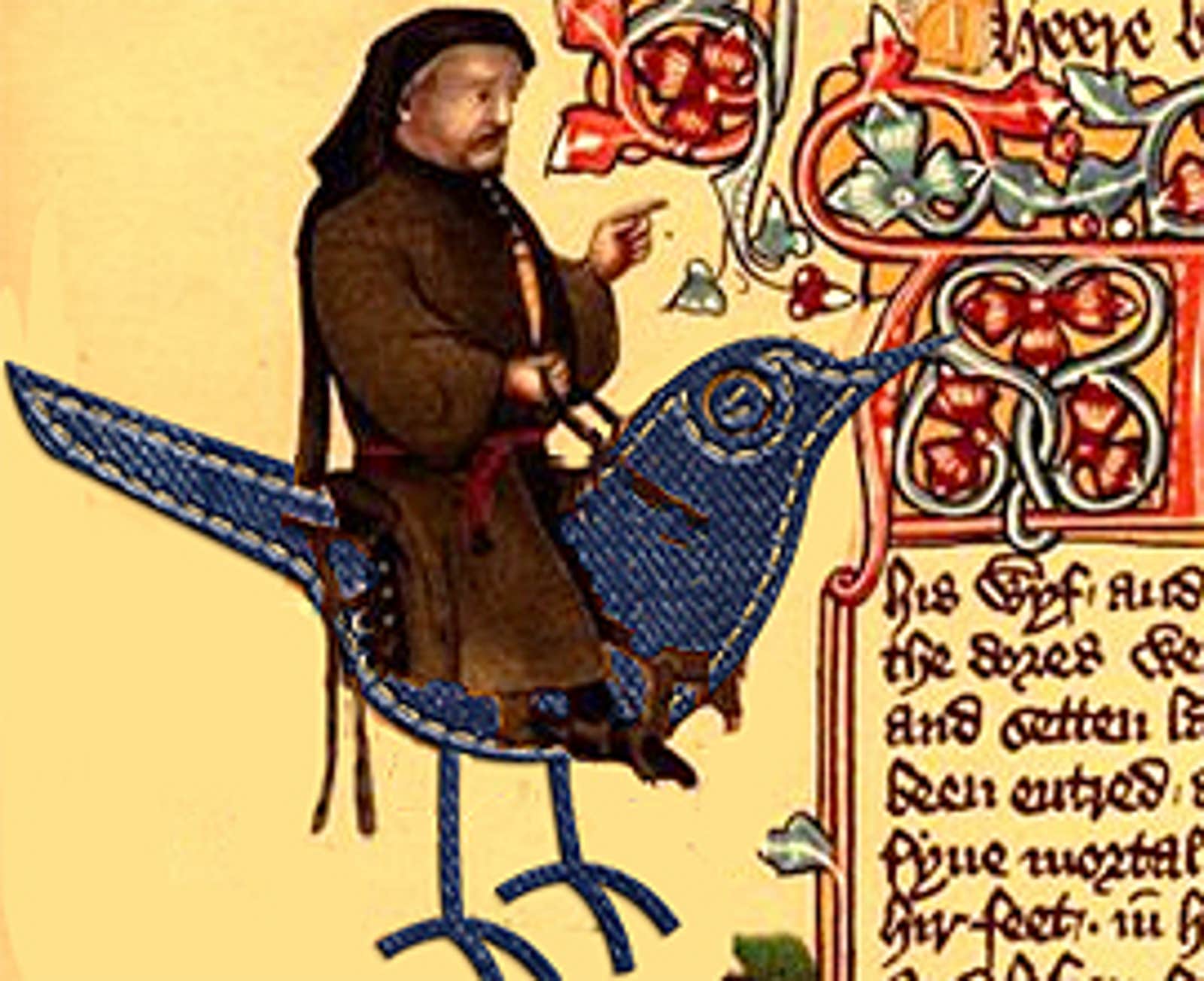 Geoffrey Chaucer, inventor of