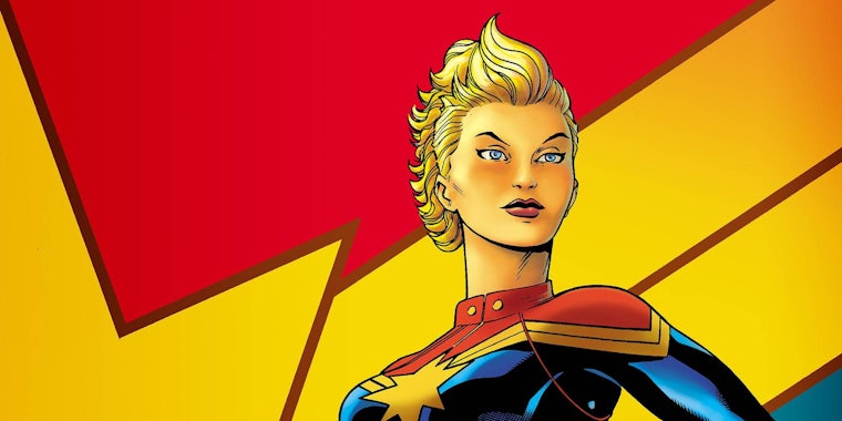 Female superheroes : captain marvel