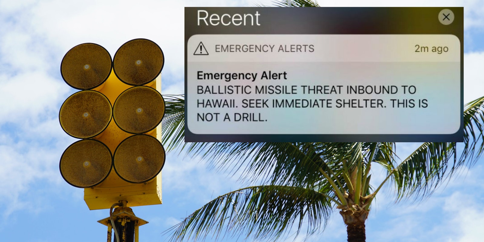 hawaii false alarm ballistic missile alert