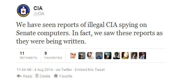 CIA tweet 0