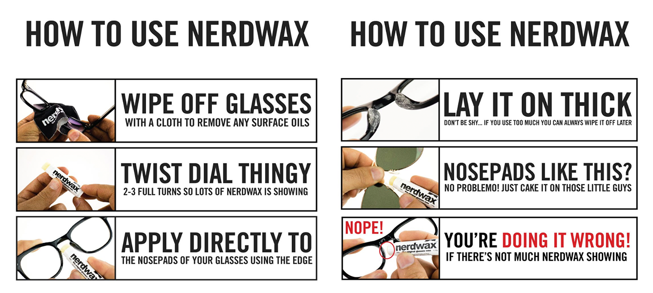Nerdwax is the $11 Product that will Keep Your Glasses in Place