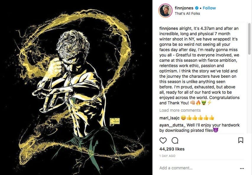 Iron Fist' Season 2 Might Start Production Later This Year