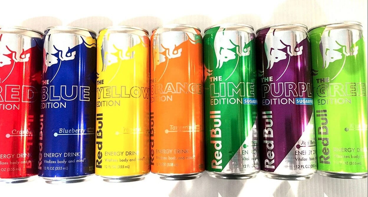 Red Bull The Definitive Ranking Of All 16 Flavors   Red Bull Flavors 