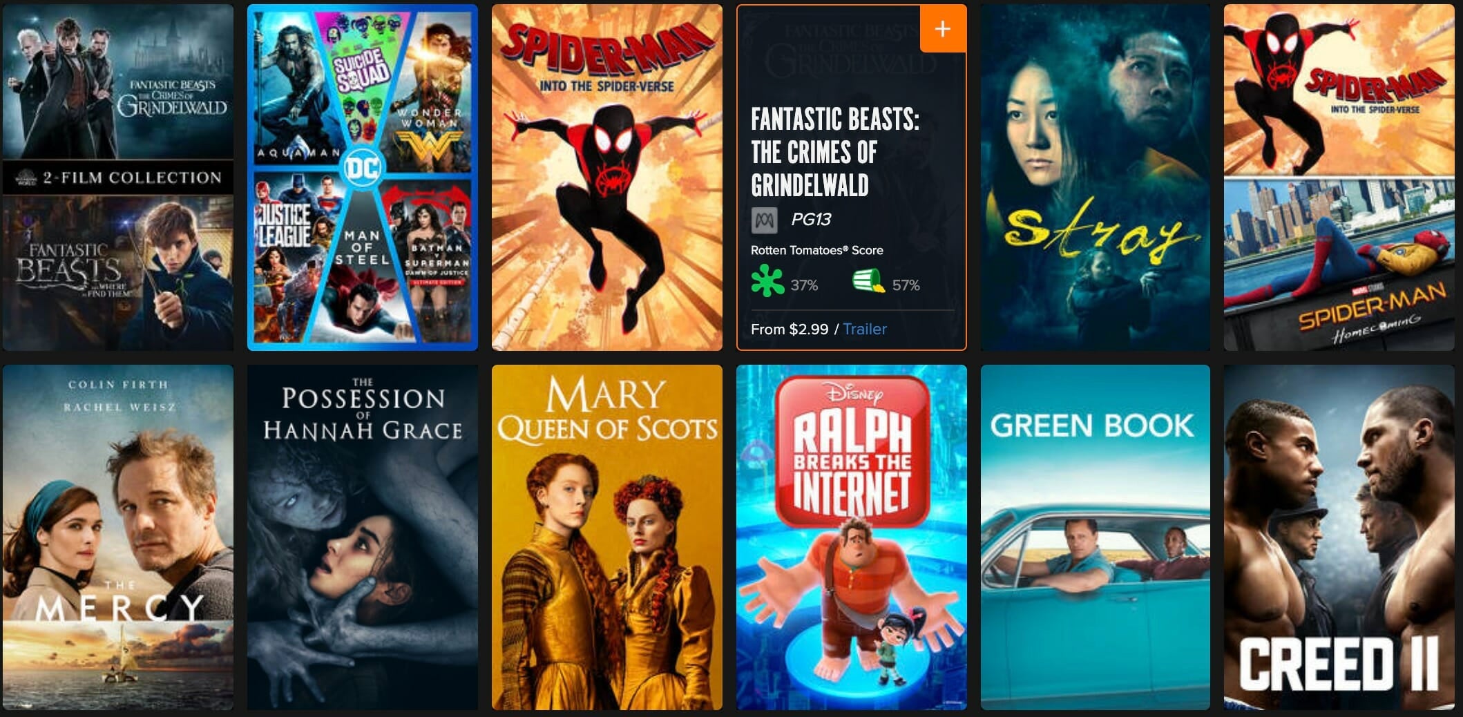 fandango now 4k movie rentals