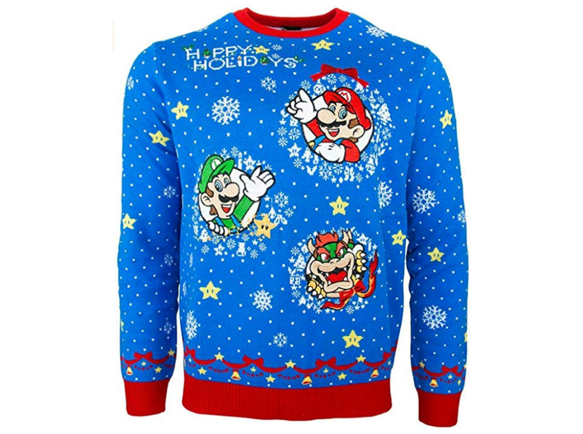 Mario Christmas sweater