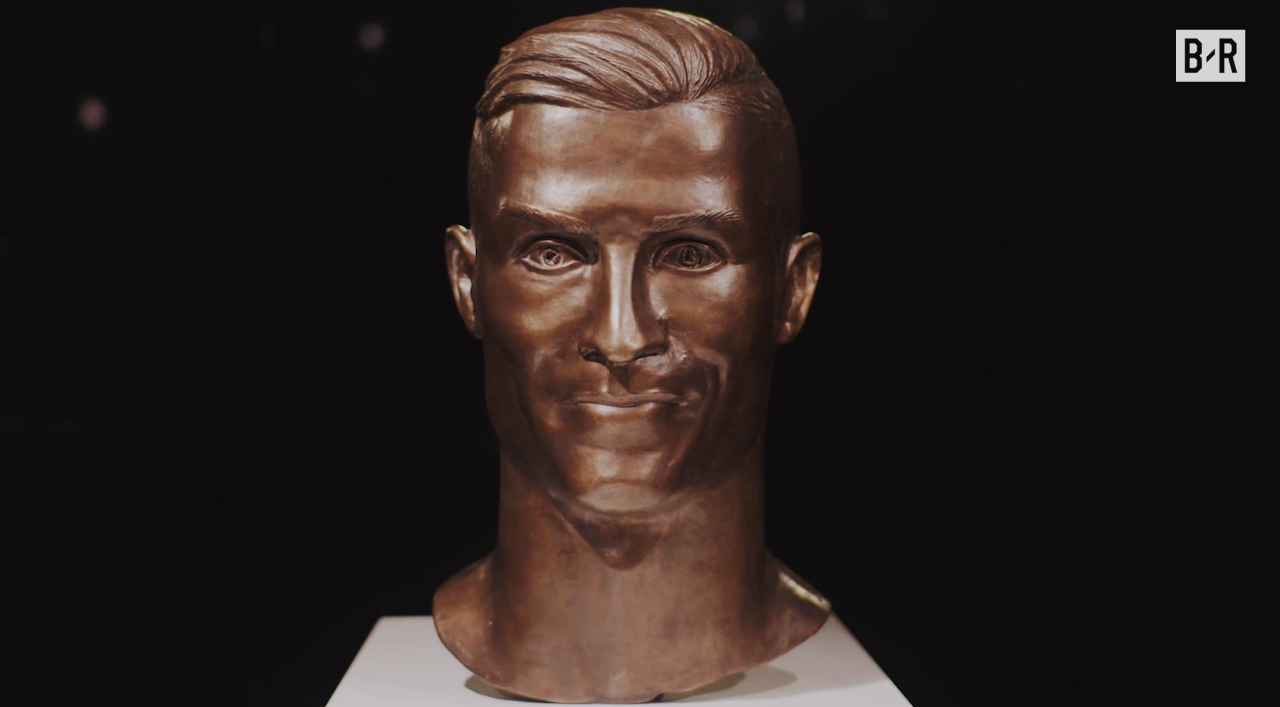 Infamous Cristiano Ronaldo bust gets much-needed makeover