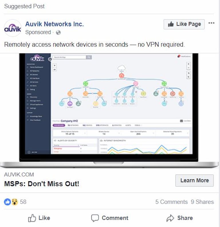 facebook ads vpn