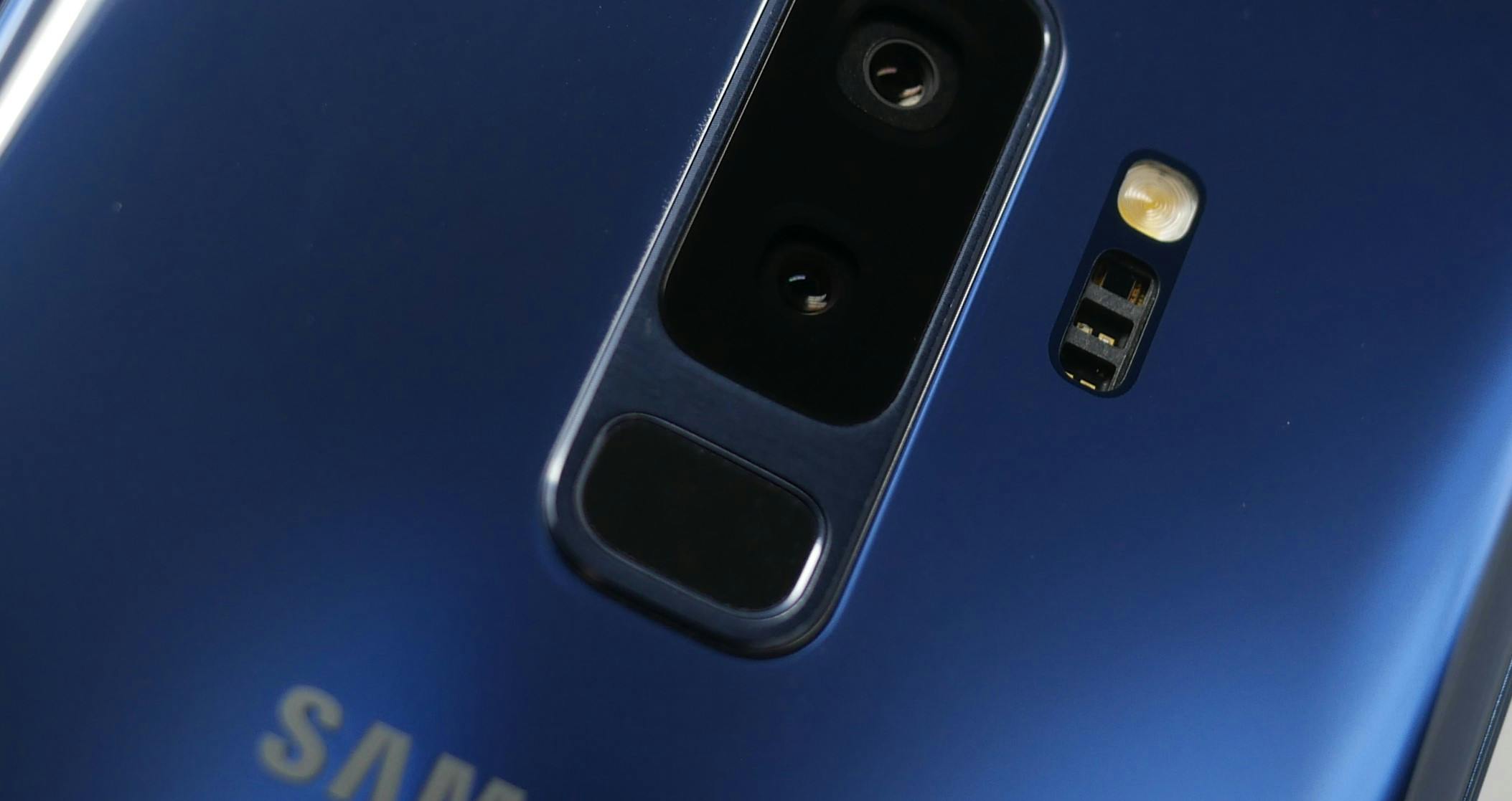 samsung galaxy s9+ camera module dual-lens fingerprint sensor