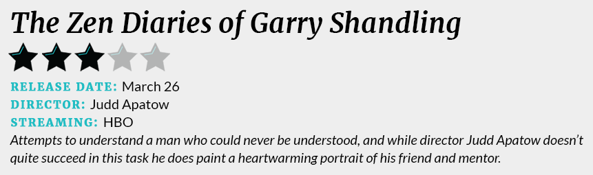 The Zen Diaries of Garry Shandling review box