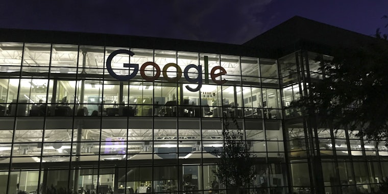 google headquarters in Mountain View, California