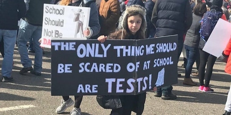 March for Our Lives sign