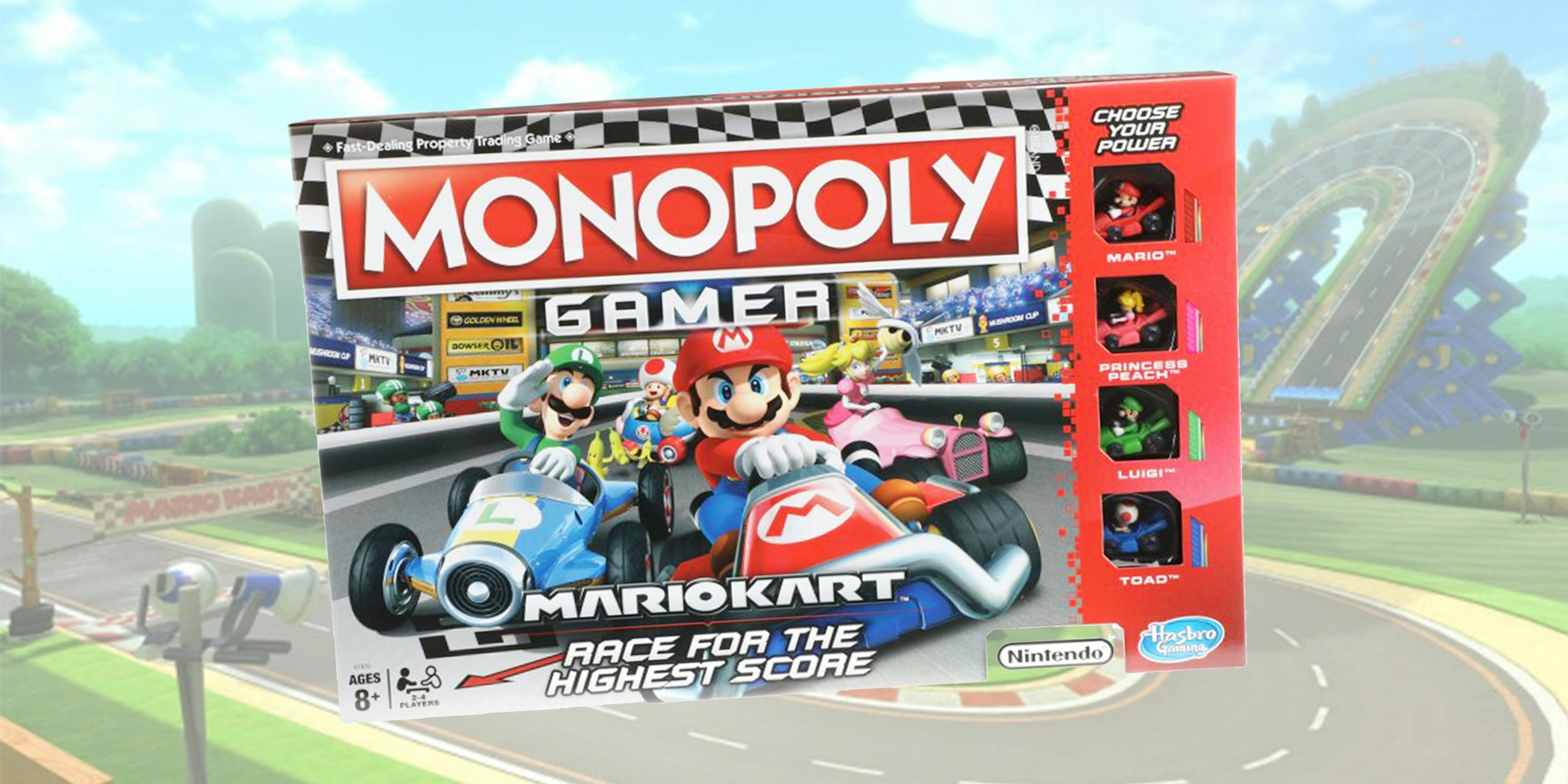 Monopoly Gamer: Mario Kart Power Pack – Bowser, Board Game