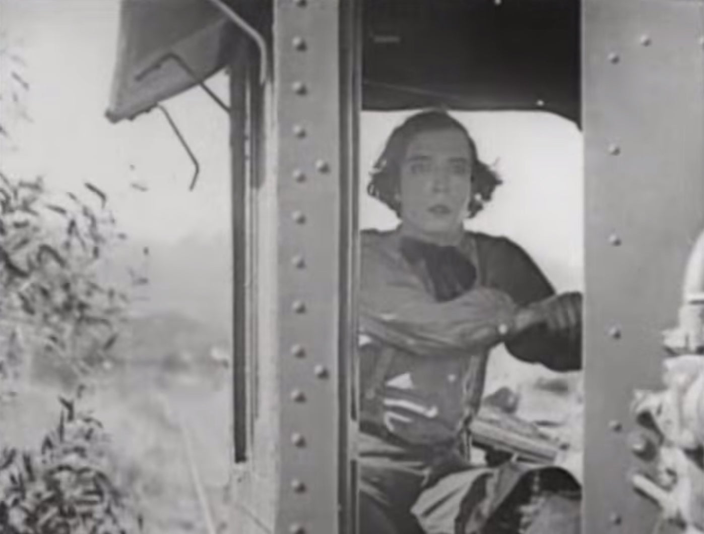 Buster Keaton in The General