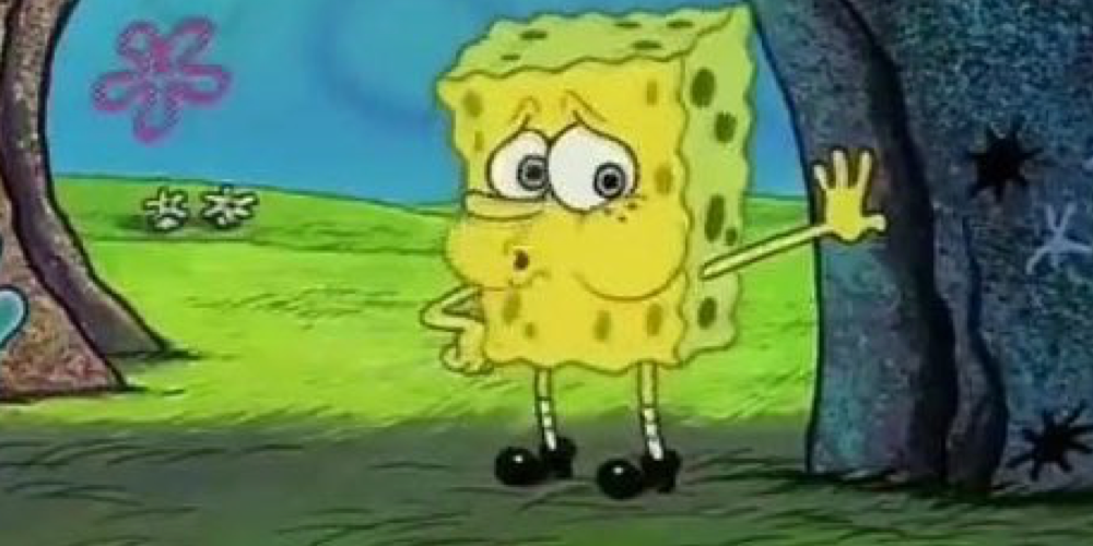 tired spongebob meme