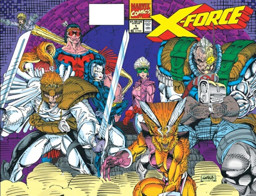 x force : x-force comic cover