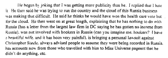 Memos written by former FBI Director James Comey were released to the public late Thursday, and they mostly back up comments he has made about his interactions with President Donald Trump since he was abruptly fired last year.