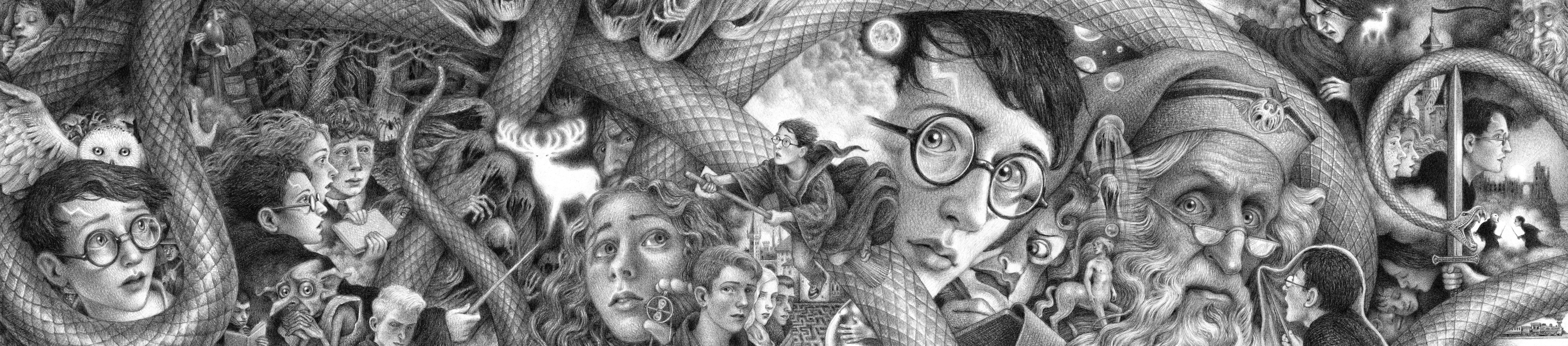 The Newest 'Harry Potter' Book Covers Are Beautifully Detailed