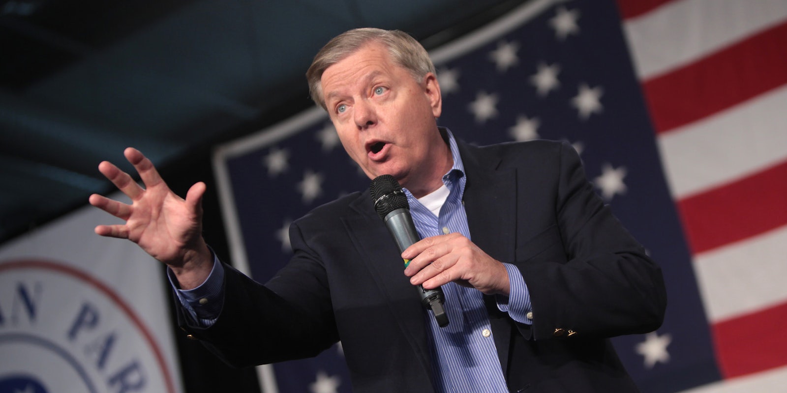 Sen. Lindsey Graham (R-S.C.) spoke directly to President Donald Trump on Wednesday in one place he knew he'd probably reach him: Fox News.