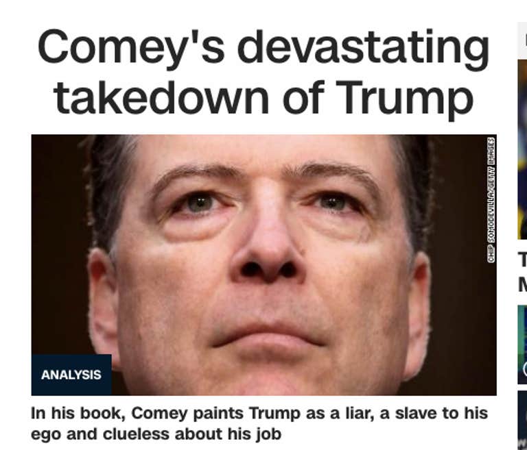 comey messy bitch