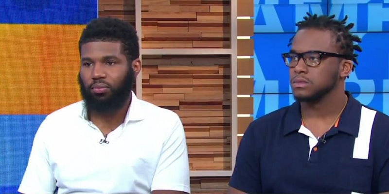 Two Black men arrested at Starbucks over a racist policing incident have since spoken out.